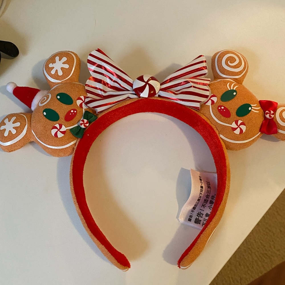 Gingerbread Christmas Minnie Ears